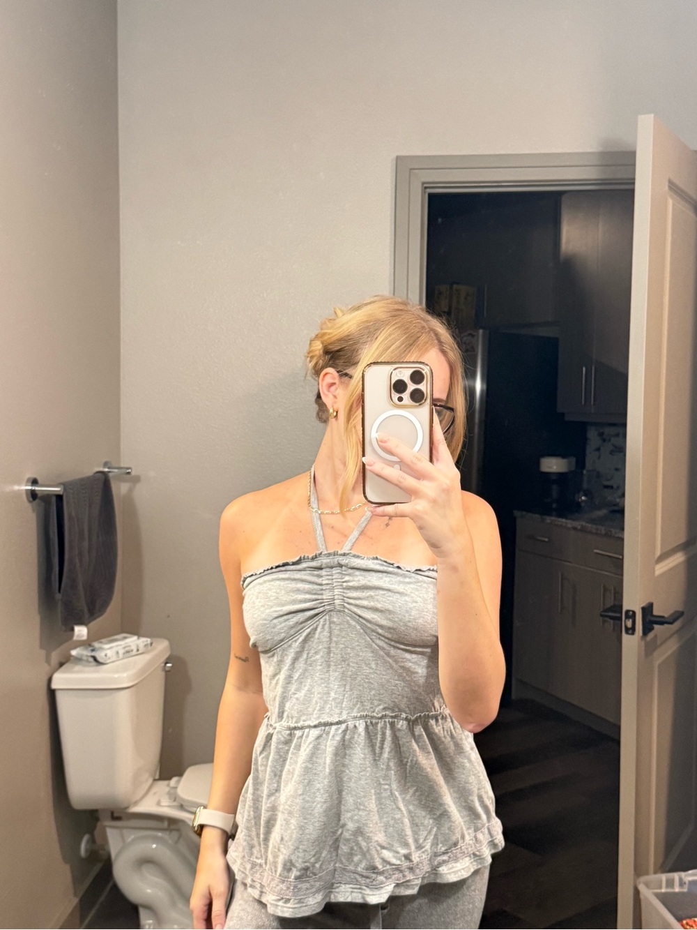 Aeropostale gray tank top